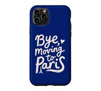 Carcasa para iPhone 11 Pro Adiós, Mudarse a París