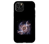 Carcasa para iPhone 11 Pro ADN Helix Galaxia Ciencia Espacial Cósmico Concepto Gráfico