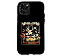Carcasa para iPhone 11 Pro Agility Dog Joke We Don't Always Q Funny Handler Saying
