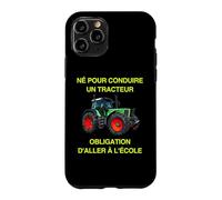 Carcasa para iPhone 11 Pro Agriculteur Fermier Agriculture Paysan Tracteur École Enfant