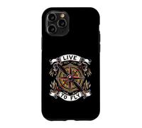 Carcasa para iPhone 11 Pro Airplane Pilot Live To Fly Aviation Compass Art