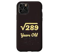 Carcasa para iPhone 11 Pro Álgebra matemática de raíz Cuadrada de 17 años 289 años 2009