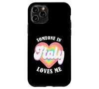 Carcasa para iPhone 11 Pro Alguien En Italia Me Quiere Orgulloso Italiano Italia