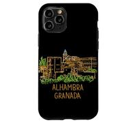 Carcasa para iPhone 11 Pro Alhambra Granada España Viaje Souvenir City Monumento Regalo