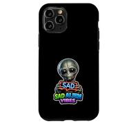 Carcasa para iPhone 11 Pro Alien Lover Divertido Alien Lindo Alien EMO Alien Triste Alien