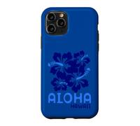 Carcasa para iPhone 11 Pro Aloha Hawaii Blue Hibiscus