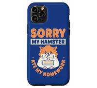 Carcasa para iPhone 11 Pro Alumno: Lo Siento, mi hámster se comió mis Deberes, Cita de Regreso a la Escuela