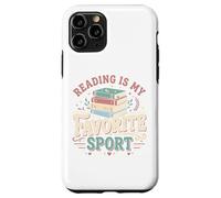 Carcasa para iPhone 11 Pro Amante de los Libros Lectura Bookworm Bibliófilo Libro Nerd