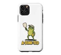 Carcasa para iPhone 11 Pro Amante del Pickleball Dink A-Dink-Ted Funny Frog, Amante de los Deportes