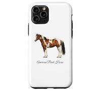 Carcasa para iPhone 11 Pro American Paint Horse Hermosa Ecuestre