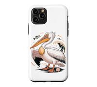 Carcasa para iPhone 11 Pro American White Pelican Sea Bird Birder