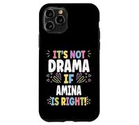 Carcasa para iPhone 11 Pro Amina Personalized Women's Gift Custom Amina