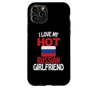Carcasa para iPhone 11 Pro Amo a mi Novia Rusa Caliente Relación Divertida con Rusia