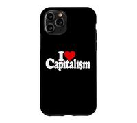 Carcasa para iPhone 11 Pro Amo EL CAPITALISMO del CORAZÓN CAPITALISTAS MERCADOS Libres