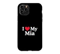 Carcasa para iPhone 11 Pro Amo mi corazón MIA Love MIA