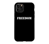 Carcasa para iPhone 11 Pro Angustiado Libertad Militar Filosofía Política Democracia