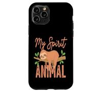 Carcasa para iPhone 11 Pro Animal Perezoso de My Spirit, Divertido y Lindo