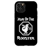 Carcasa para iPhone 11 Pro Año del Gallo Calandra China Astrología del Zodiaco