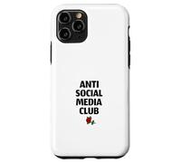 Carcasa para iPhone 11 Pro Anti Social Media Club (Declaración Divertida de desintoxicación Digital)