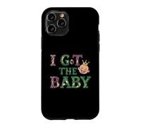 Carcasa para iPhone 11 Pro Anuncio de Embarazo I Got The Baby Revelar Mardi Gras
