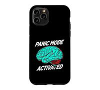 Carcasa para iPhone 11 Pro Anxiety Humor Panic Mode Activated Brain