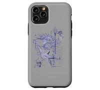 Carcasa para iPhone 11 Pro Aquaman Movie Marine Animal Concept Sketch