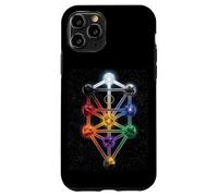 Carcasa para iPhone 11 Pro Árbol de la Cábala Sephiroth Queen Escala Geometría Sagrada Hermética
