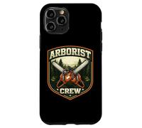 Carcasa para iPhone 11 Pro Arborist Crew Arboriculturist Team Tree Cutter Leñador