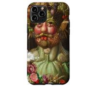 Carcasa para iPhone 11 Pro Archimboldo Vertumnus Fruta Cara Renacimiento Arte Fino Divertido