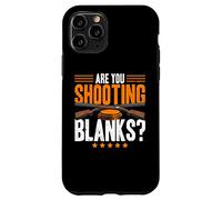 Carcasa para iPhone 11 Pro Are You Shooting Blanks Clay Paloma Trap Shooting Skeet Hombres