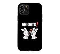 Carcasa para iPhone 11 Pro Arigato! Funny Chibi Anime Bunny Kawaii Manga Comedia