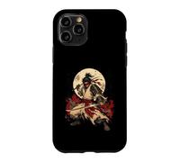 Carcasa para iPhone 11 Pro Arte de Anime samurái Retro de Crimson Moon Ronin