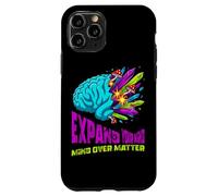 Carcasa para iPhone 11 Pro Arte de Hongos cristalinos Coloridos del Cerebro anatómico Surrealista