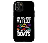 Carcasa para iPhone 11 Pro Ask Me About My Fleet of Tiny Plastic Boats 3D Printing Fun