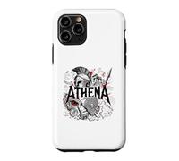 Carcasa para iPhone 11 Pro Atenea Diosa Guerrera Griega Antigua Búho Esparta