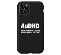 Carcasa para iPhone 11 Pro AuDHD Autismo TDAH Mentes neurodivergentes