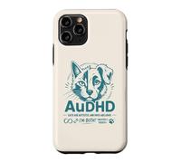 Carcasa para iPhone 11 Pro AuDHD Autismo Y TDAH Perro Gato Ambos
