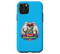 Carcasa para iPhone 11 Pro Autismo Brother, Koala Bear Donut Milkshake Neurodiverso TDAH