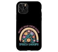 Carcasa para iPhone 11 Pro Ayudando a Las pequeñas Voces a florecer Terapeuta del Habla Terapeuta del Habla