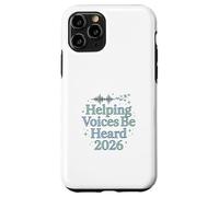 Carcasa para iPhone 11 Pro Ayudando a Que Las Voces se escuchen Conciencia 2026