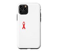 Carcasa para iPhone 11 Pro Ayudas de Combate contra la Colmena Ayuda a la Cinta roja del Guerrero - Día Mundial del SIDA