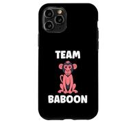 Carcasa para iPhone 11 Pro Baboons Animals Funny Little Baby Monkey Team Baboon