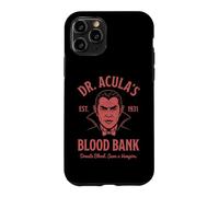 Carcasa para iPhone 11 Pro Banco de Sangre del Dr. Acula: Drácula Espeluznante Vampiro Halloween