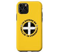 Carcasa para iPhone 11 Pro Bandera Cornualles de Cornwall Vacaciones y Orgullo Cornish