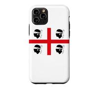 Carcasa para iPhone 11 Pro Bandera de Cerdeña Italia 4 Moros Cerdeña