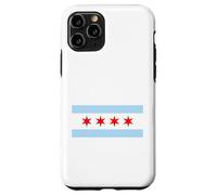 Carcasa para iPhone 11 Pro Bandera de Chicago Home Love Family Hombres Mujeres Niños Jóvenes
