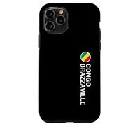 Carcasa para iPhone 11 Pro Bandera de Congo-Brazzaville Vertical