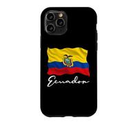 Carcasa para iPhone 11 Pro Bandera de Ecuador Patriótica Hombres Mujeres Niños Ecuatoriano