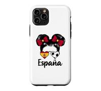 Carcasa para iPhone 11 Pro Bandera de España Chica Orgullosos Aficionados Españoles