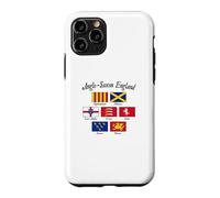 Carcasa para iPhone 11 Pro Bandera de los reinos anglosajones de Inglaterra con Letras Negras